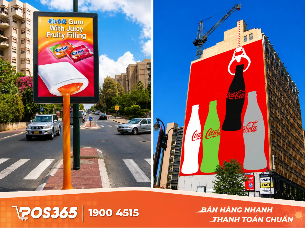 Các loại hình quảng cáo OOH phổ biến nhất hiện nay