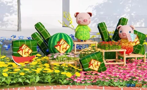 đồ trang tr&iacute; tết mua ở đ&acirc;u