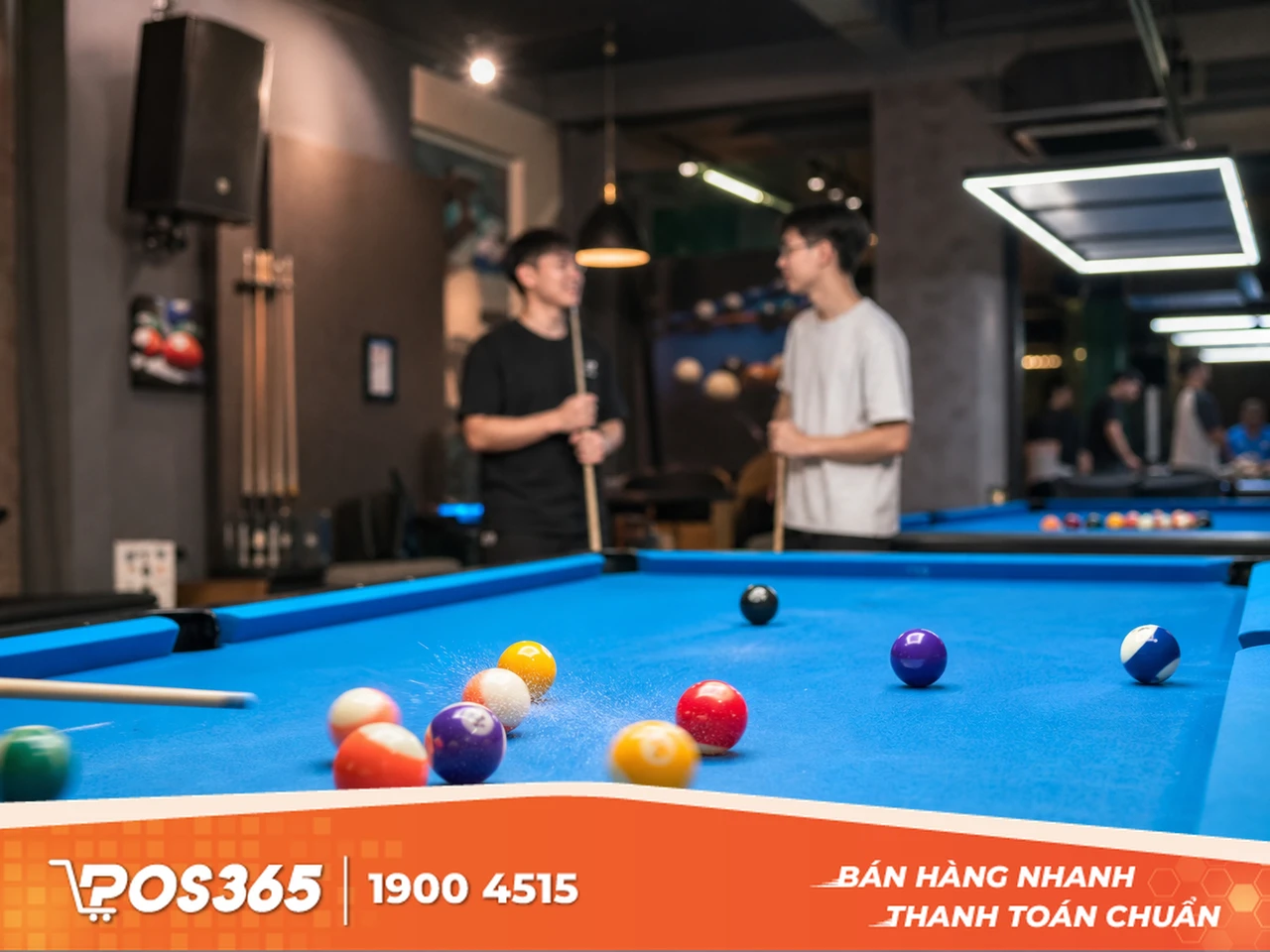 Các nguồn phát tiếng ồn đặc trưng trong CLB bida