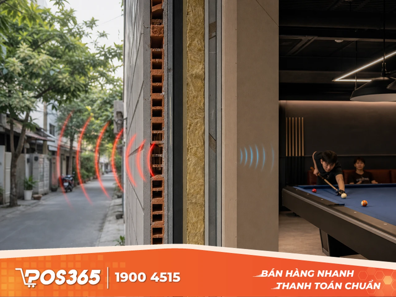 Cách âm (Soundproofing) - Giải pháp ngăn chặn tiếng ồn thoát ra ngoài