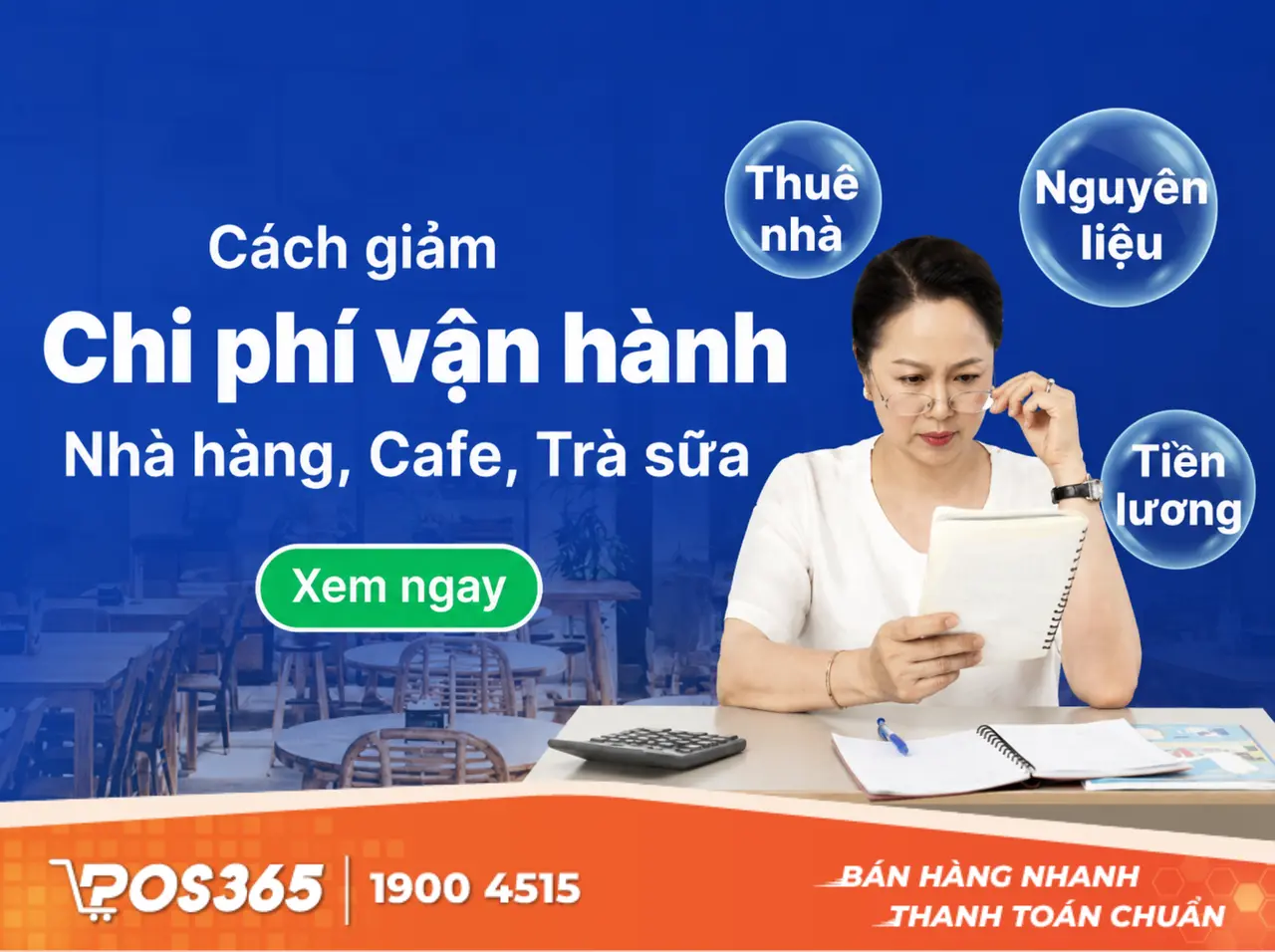 Cách giảm chi phí cố định hiệu quả cho chủ kinh doanh F&B và Bán lẻ