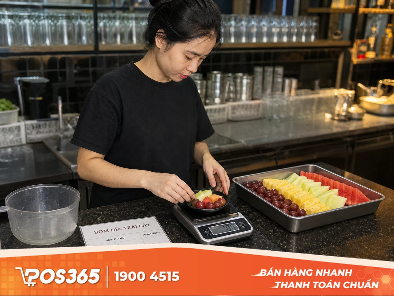 C&aacute;ch lập định mức hao hụt v&agrave; c&ocirc;ng thức chuẩn cho đĩa tr&aacute;i c&acirc;y