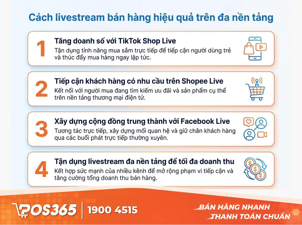 Cách Livestream bán hàng hiệu quả trên đa nền tảng