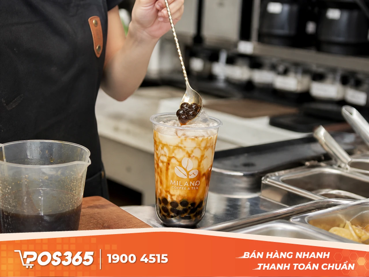 C&aacute;ch pha Tr&agrave; sữa tr&acirc;n ch&acirc;u đường đen