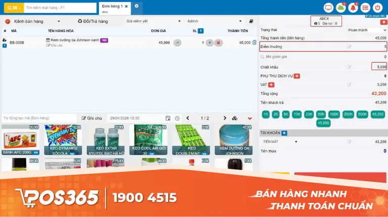 C&aacute;ch thiết lập v&agrave; vận h&agrave;nh kịch bản t&iacute;ch điểm tr&ecirc;n phần mềm b&aacute;n h&agrave;ng
