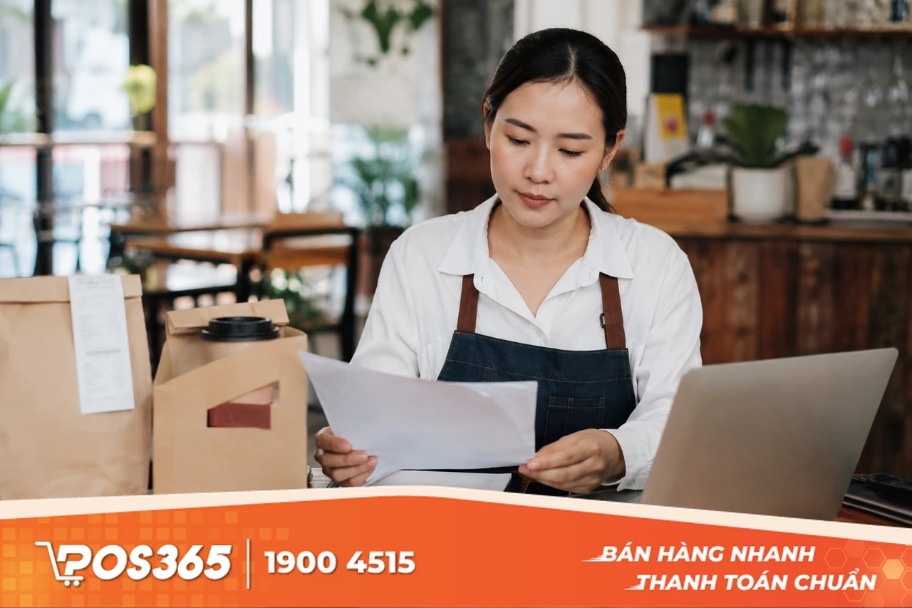 Cách tính thuế khi bán cafe qua ứng dụng giao hàng