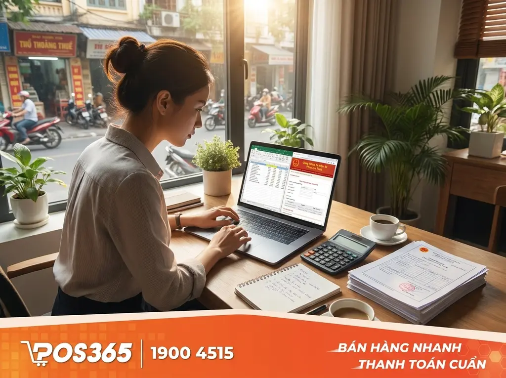 Cách tính thuế kinh doanh online áp dụng thực tế