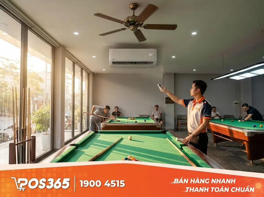 C&agrave;i đặt nhiệt độ điều h&ograve;a khoa học kết hợp quạt trần đảo chiều