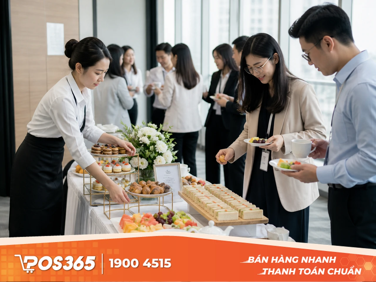 Cầu Vồng Event & Catering - Đơn vị cung cấp teabreak linh hoạt