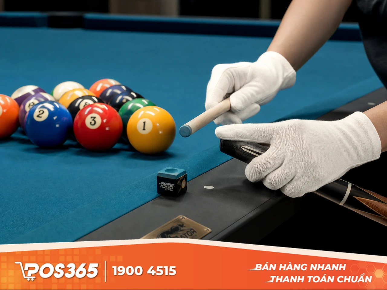 Chất lượng dụng cụ và trang thiết bị (Bàn, cơ, bóng, nỉ)