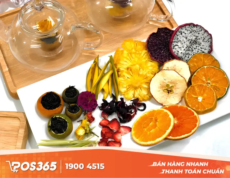 Chế biến trà thảo mộc, trái cây sấy công nghệ sấy lạnh