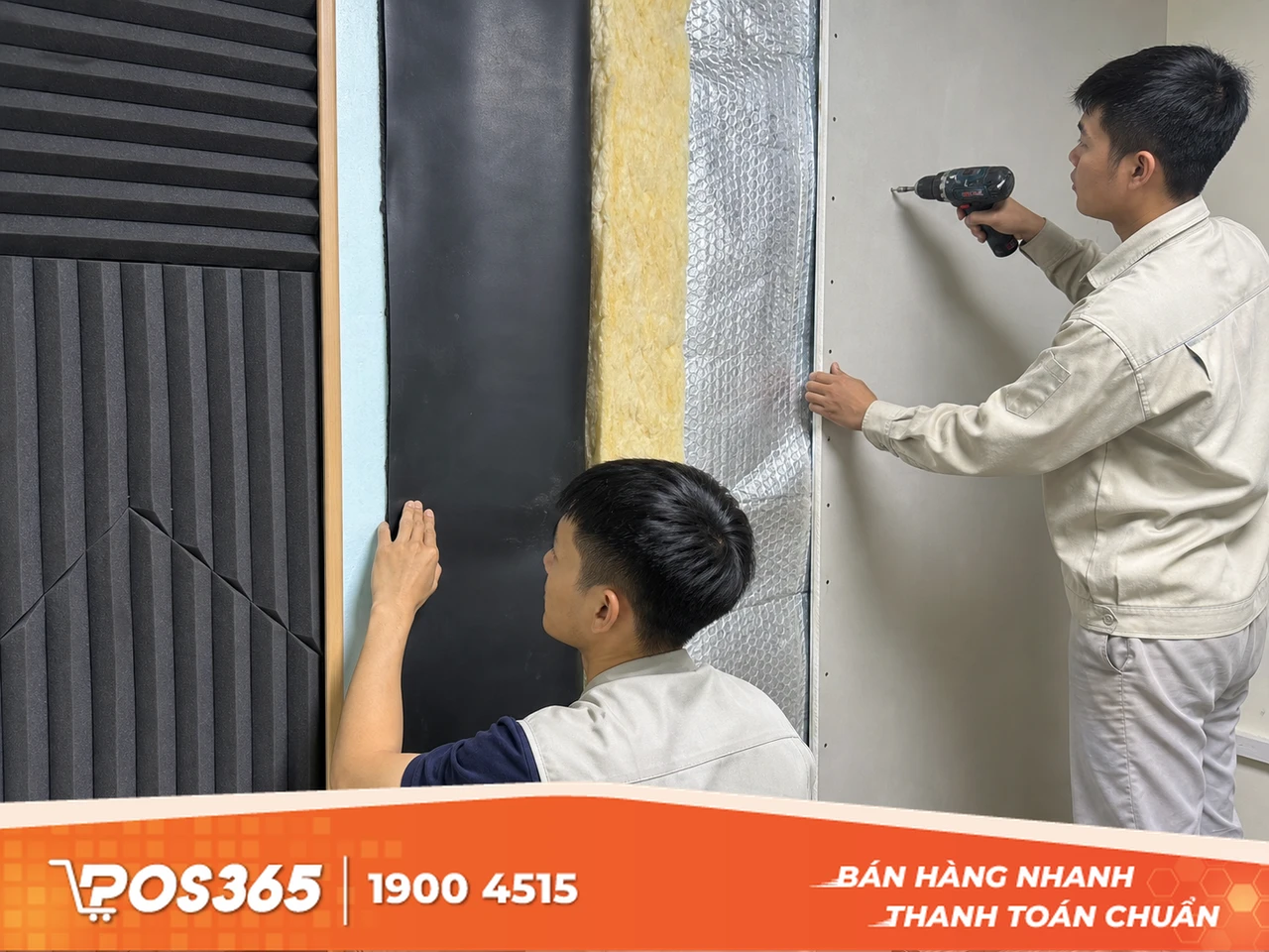 Chi phí thi công phần thô, cách âm và tiêu âm phòng hát