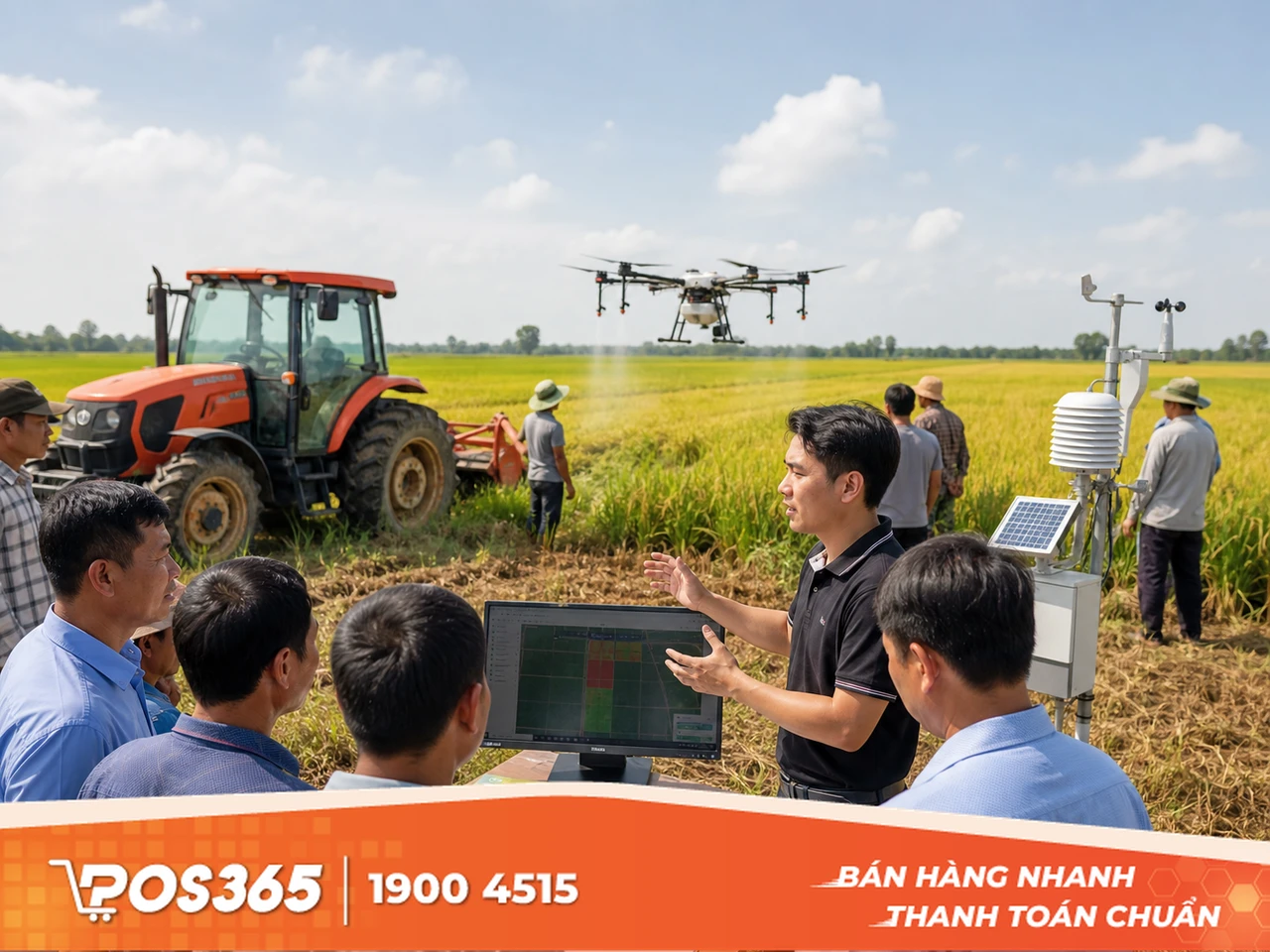 Chiến lược bán dụng cụ nông nghiệp thông minh