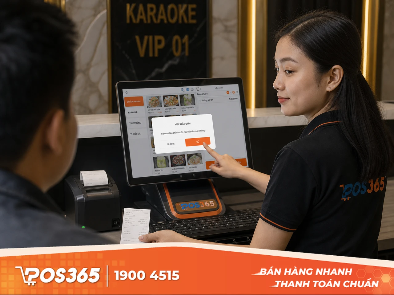 Chiêu trò in phiếu tạm tính rồi hủy hóa đơn thanh toán