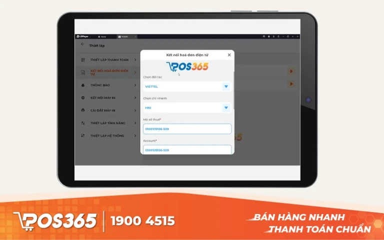 Chọn đơn vị phát hành đã đăng ký