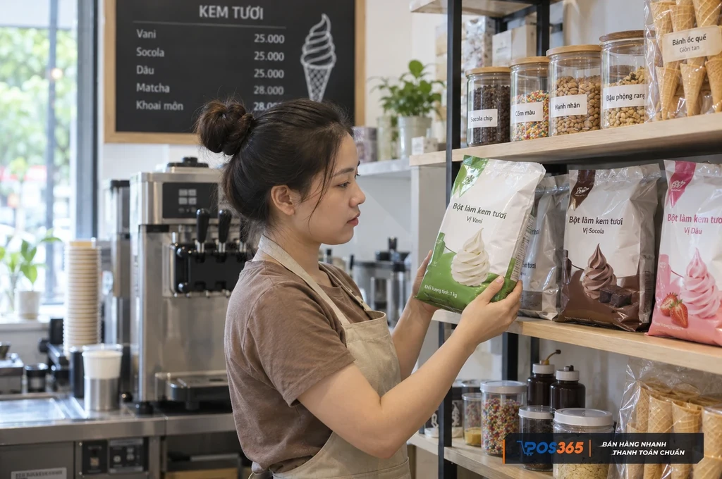 Chọn nguyên liệu kem tươi có nguồn gốc
