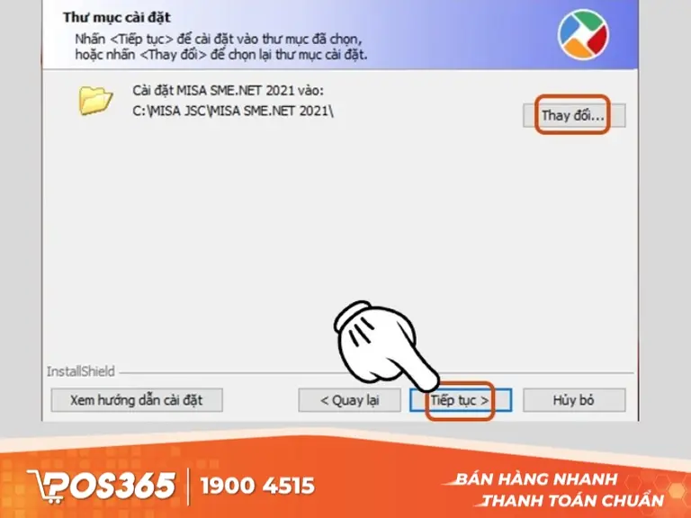Chọn nơi lưu trữ