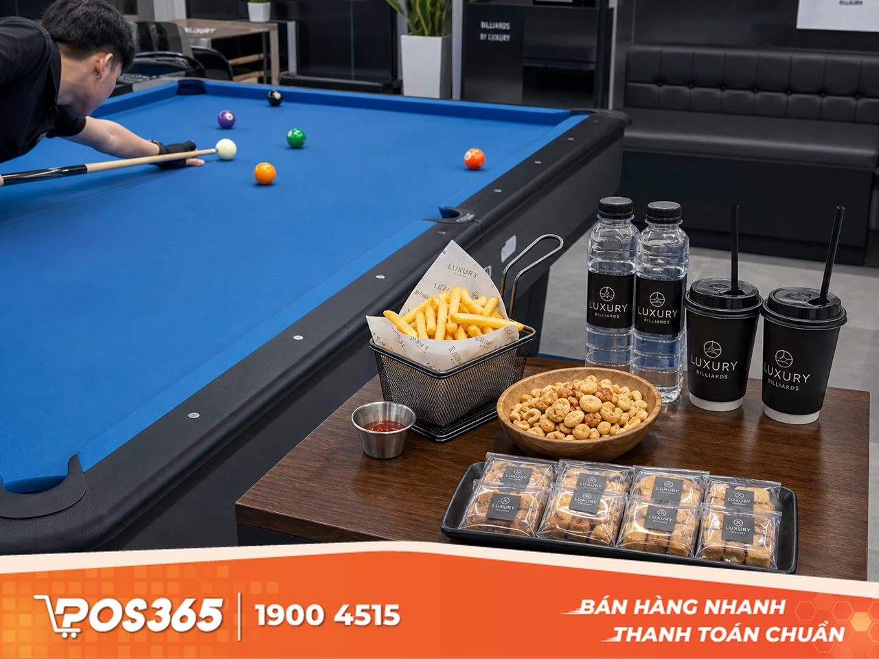 Chọn sản phẩm F&B "th&acirc;n thiện" với b&agrave;n bida