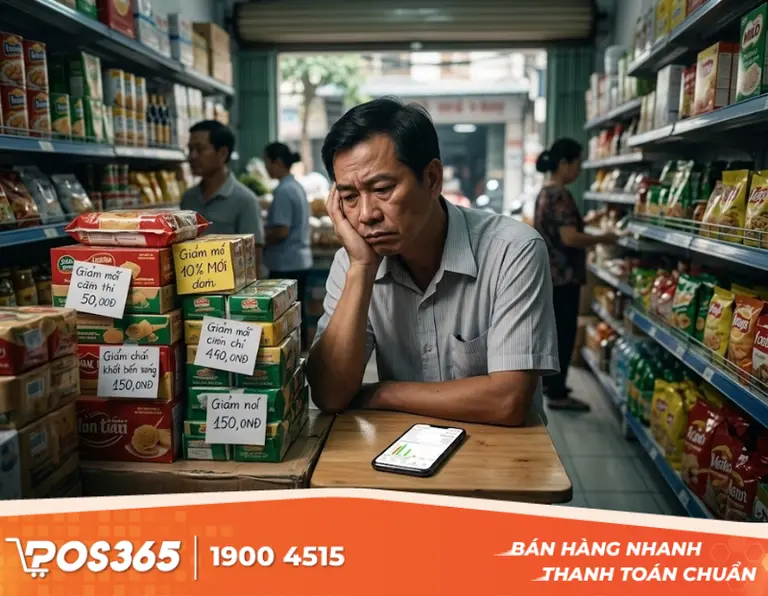 Chủ quán đưa ra các quyết định xuất nhập hàng sai lầm