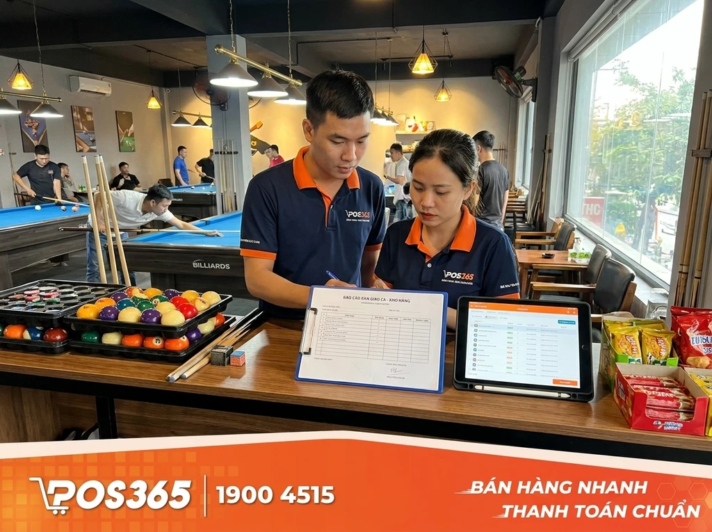 Chuẩn h&oacute;a bi&ecirc;n bản b&agrave;n giao kho vật tư theo ca trực