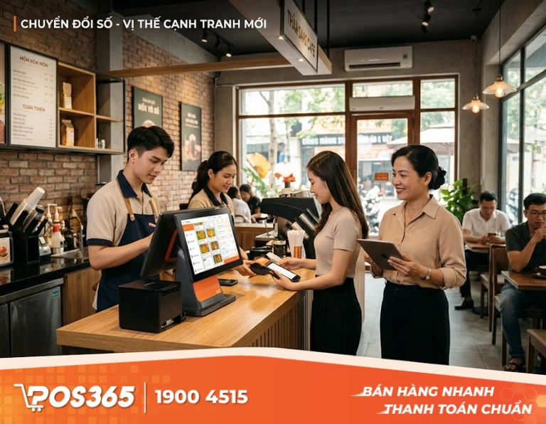 Chuyển đổi số toàn diện - Vị thế cạnh tranh sống còn của chủ quán