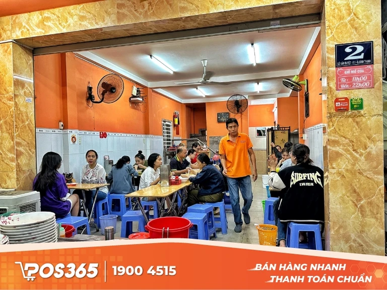 Cơ sở vật chất cửa h&agrave;ng - qu&aacute;n ăn