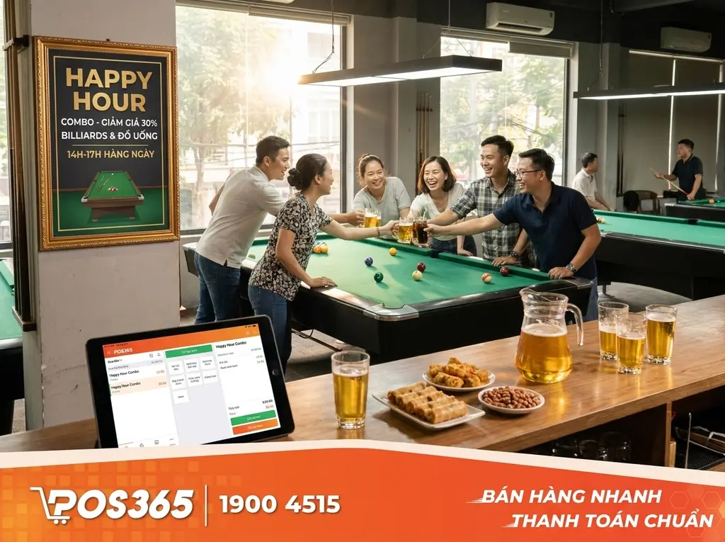 Combo "Happy Hour" lấp đầy khung giờ thấp điểm