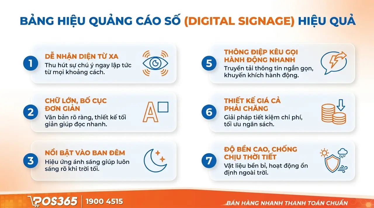Đặc điểm quan trọng của bảng hiệu quán nhậu bình dân