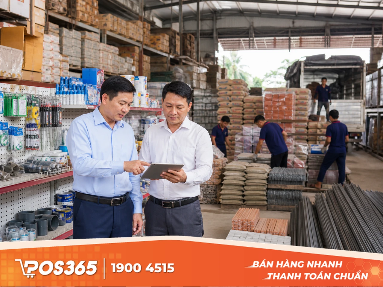 Đặc thù và rủi ro khi quản lý cửa hàng vật liệu xây dựng