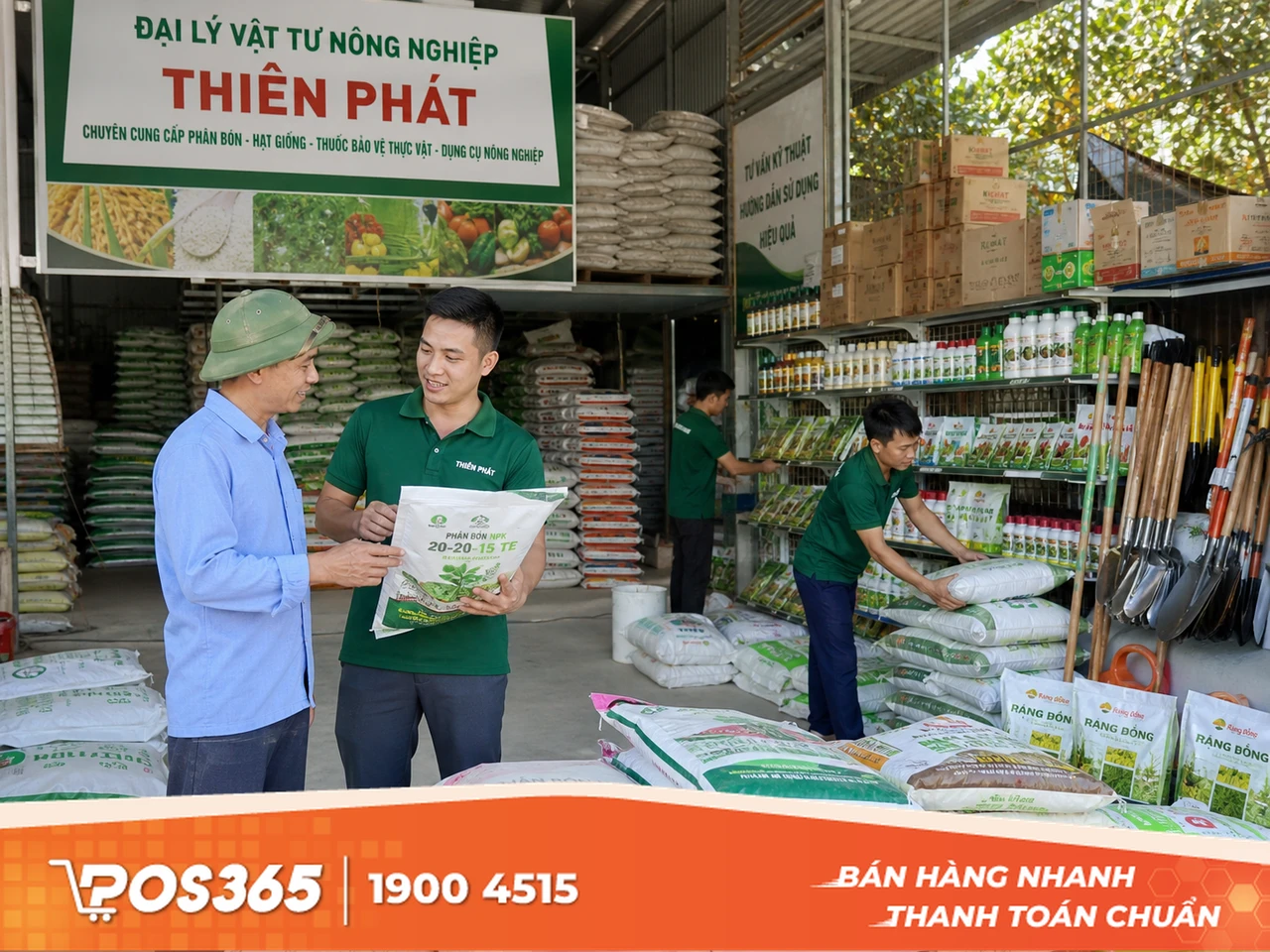 Đại l&yacute; ph&acirc;n phối vật tư n&ocirc;ng nghiệp v&agrave; ph&acirc;n b&oacute;n