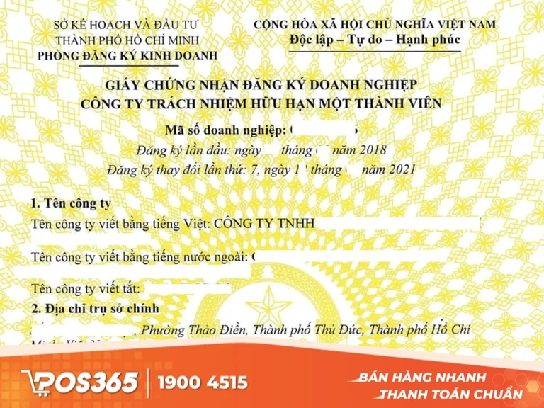 Đăng ký công ty kinh doanh quán bar