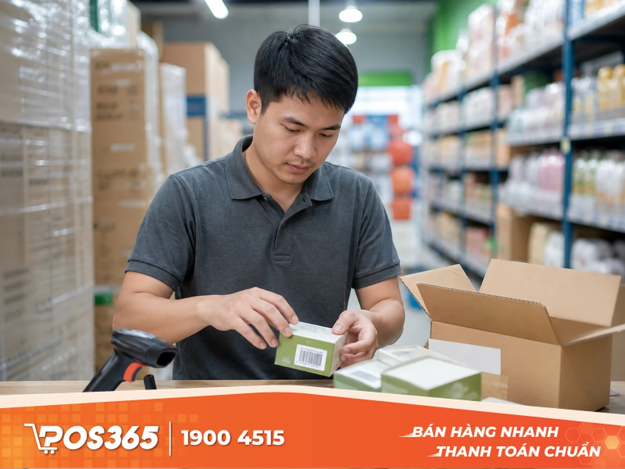 Đăng ký mã vạch chuẩn GS1 đưa hàng vào siêu thị