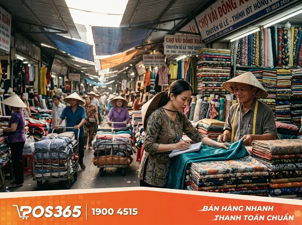 Đánh hàng trực tiếp tại các chợ đầu mối lớn