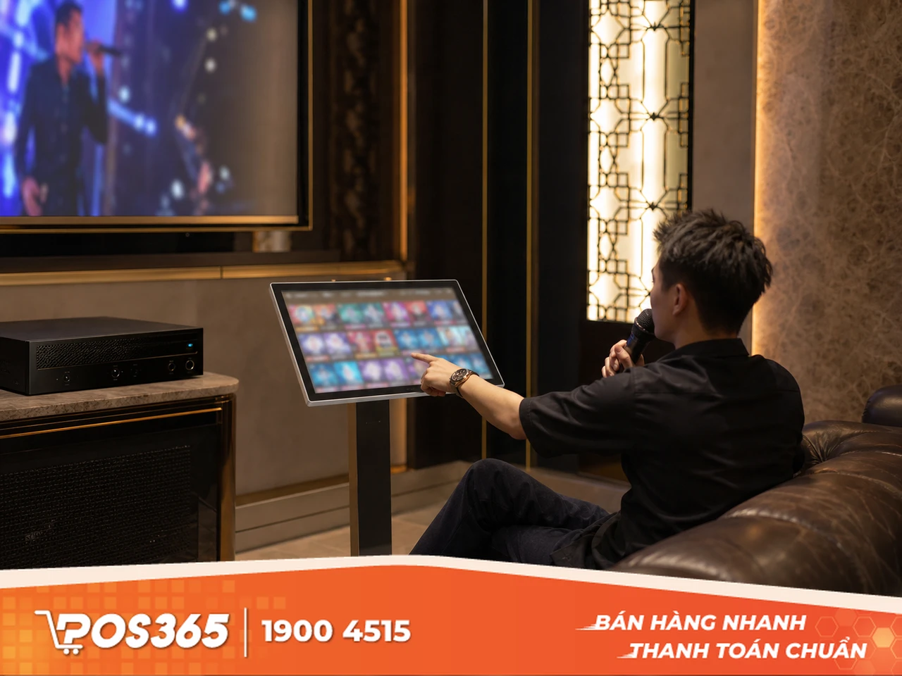 Đầu Karaoke và Màn hình cảm ứng