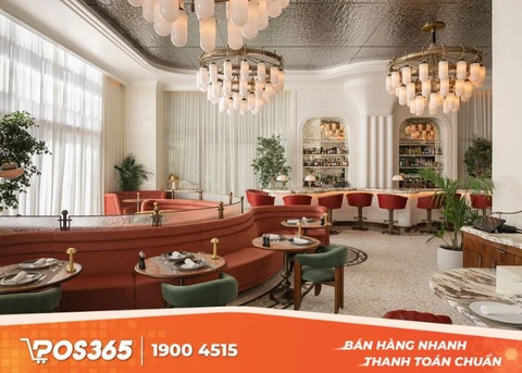 Mẫu đèn chùm trần đẹp cho quán cafe