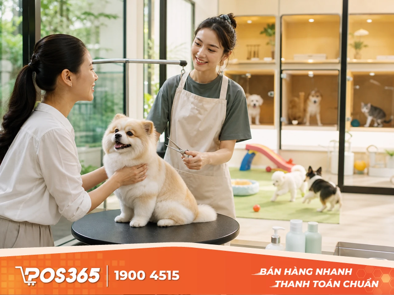 Dịch vụ chăm s&oacute;c th&uacute; cưng (Pet Spa, Kh&aacute;ch sạn ch&oacute; m&egrave;o)