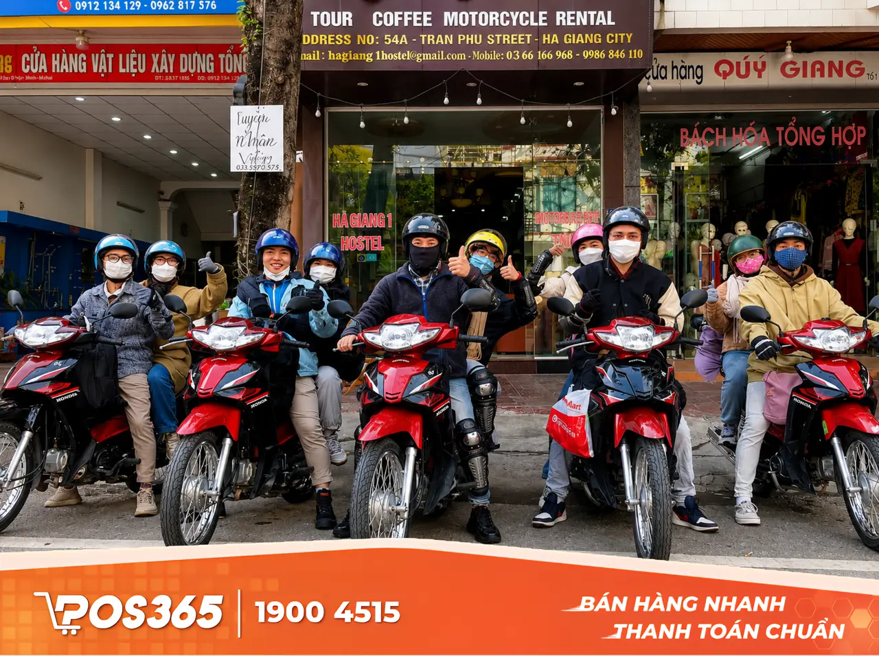 Dịch vụ cho thuê xe máy du lịch