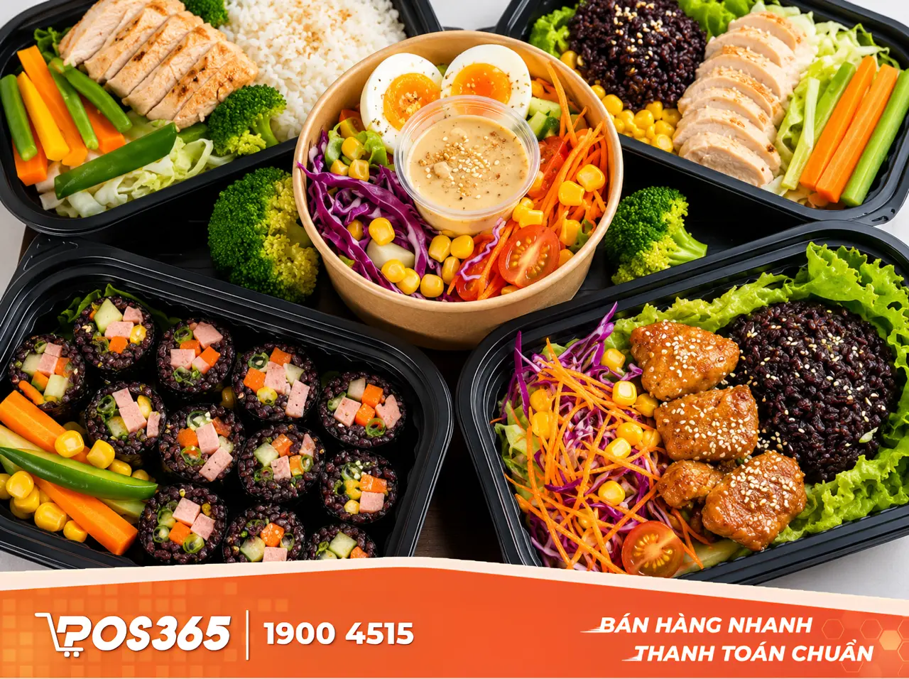 Đồ ăn vặt online & Cơm văn phòng Healthy