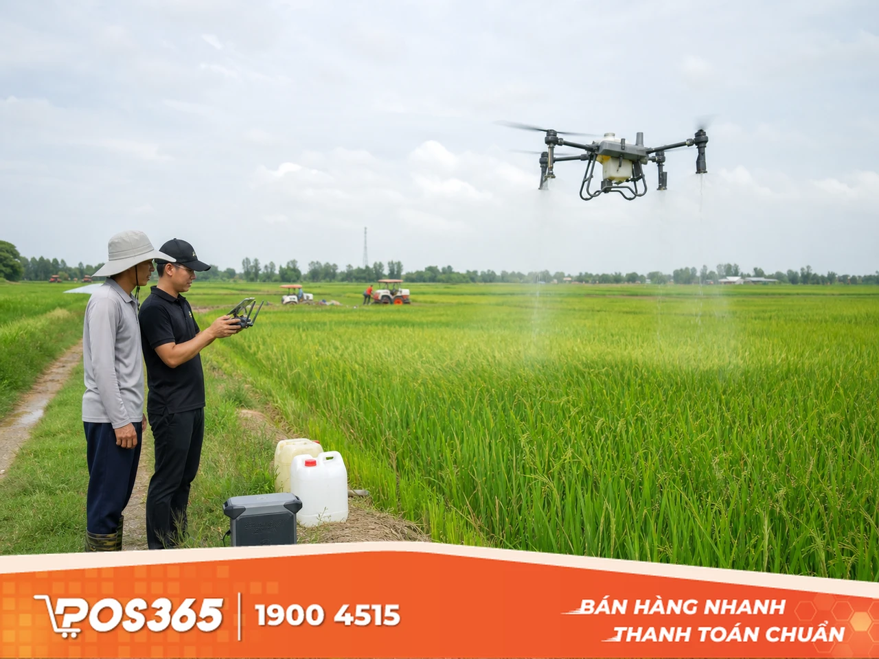 Drone nông nghiệp (Máy bay không người lái)