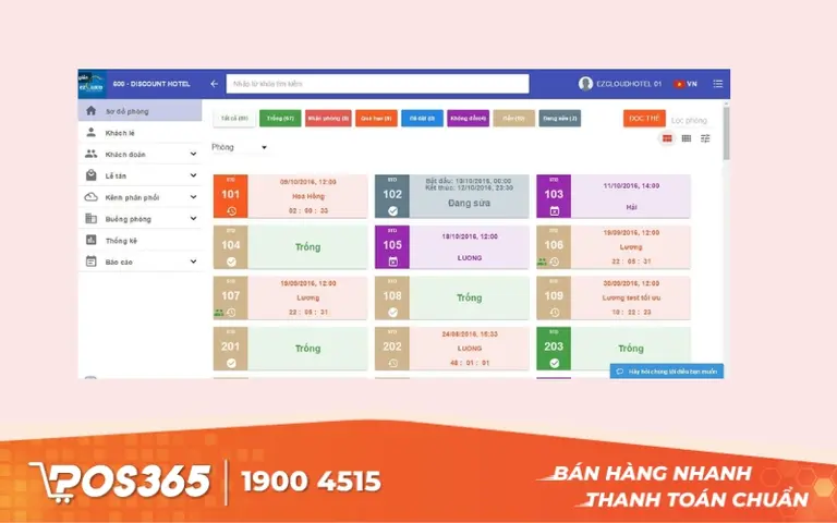 EzCloudhotel - Phần mềm kh&aacute;ch sạn hỗ trợ offline