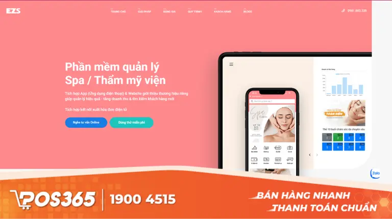 EZS - Phần mềm spa hỗ trợ chiến dịch Marketing trực tiếp