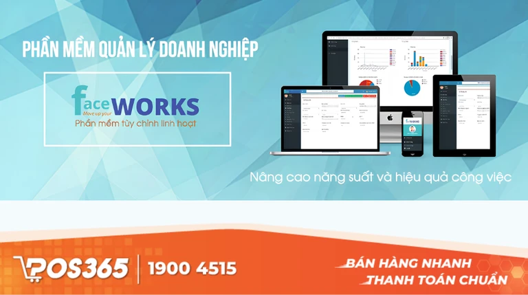 Faceworks - Phần mềm quản trị xây dựng tùy biến cao