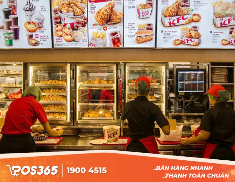 Fast Food / QSR (Thức ăn nhanh) - Tốc độ l&agrave; ưu ti&ecirc;n