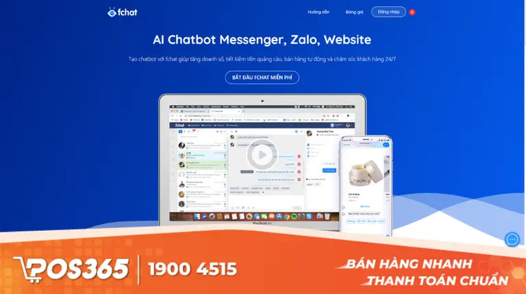 Fchat Zalo - Lên kịch bản chốt đơn tự động