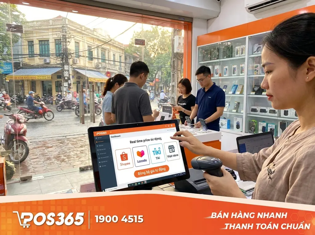 Giải pháp đồng bộ giá bán đa sàn tự động