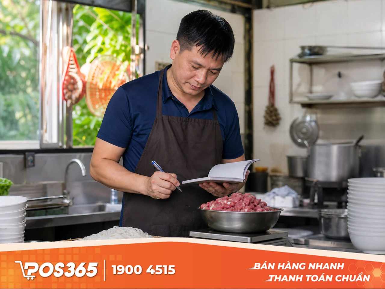Giải ph&aacute;p kiểm so&aacute;t hao hụt cho qu&aacute;n phở