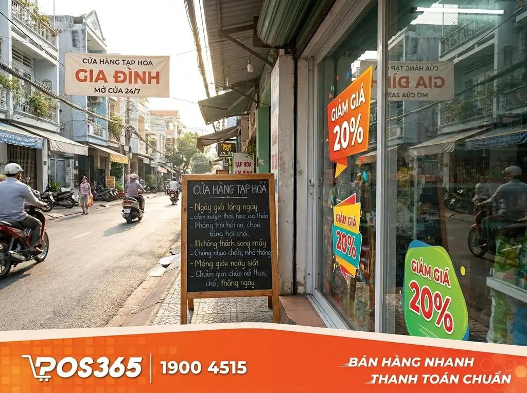 Giải pháp OOH tối ưu chi phí cho cửa hàng SME