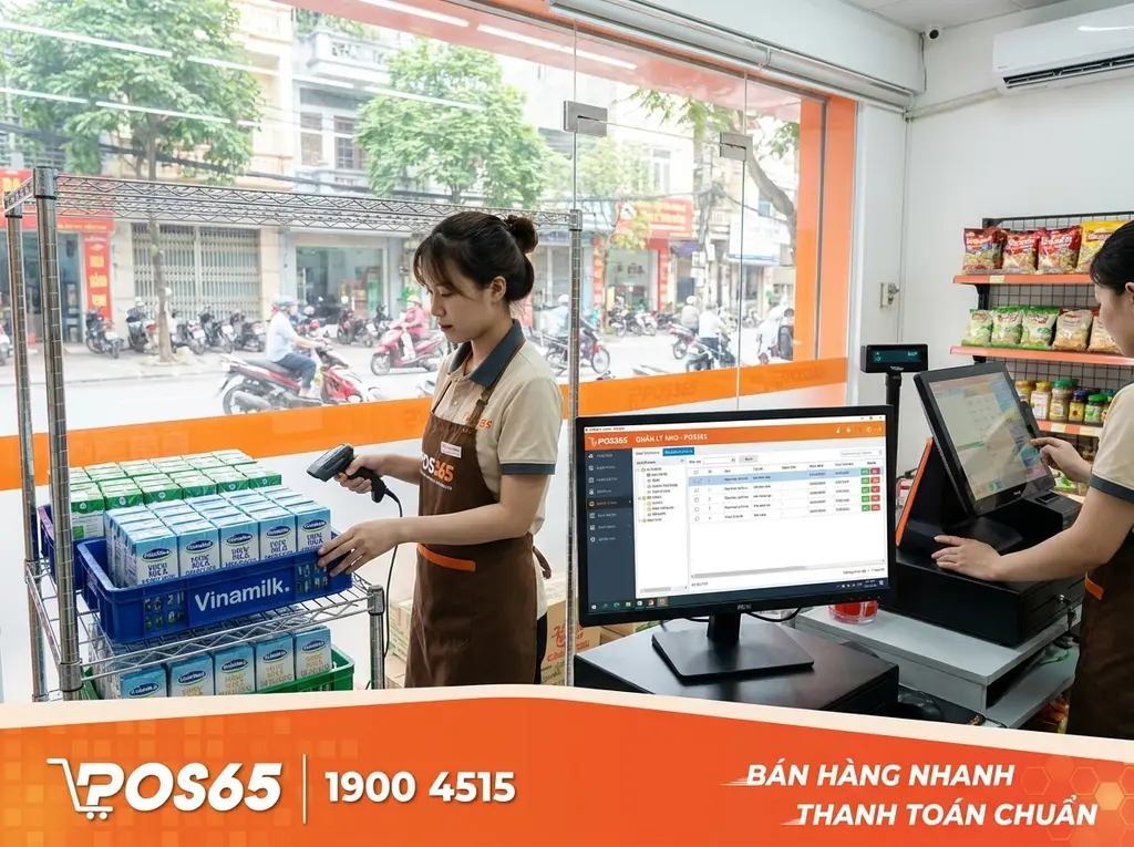 Giải phám quản lý quản lý kho bằng mã vạch chuyên nghiệp, chính xác