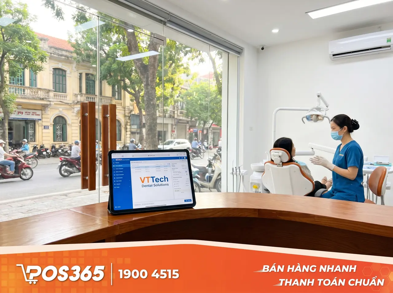 Giải pháp quản lý nha khoa thẩm mỹ VTTech
