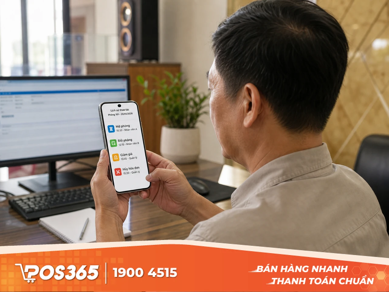 Gi&aacute;m s&aacute;t lịch sử thao t&aacute;c nghiệp vụ của nh&acirc;n vi&ecirc;n